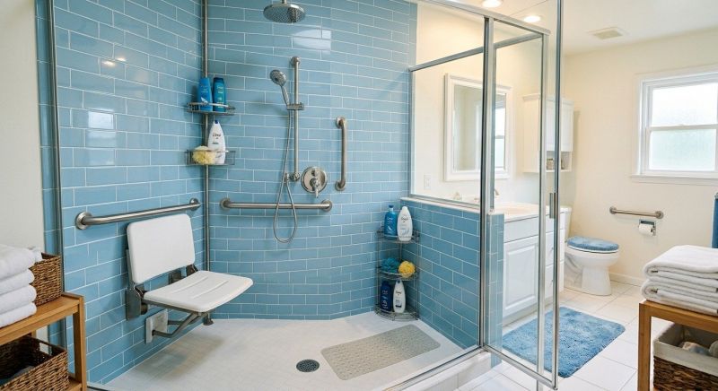 Elderly Shower Installation in Lancaster, PA