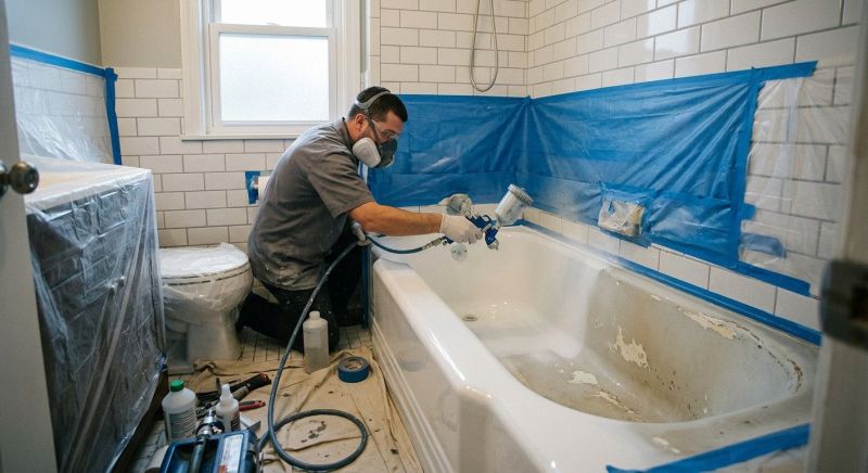 Porcelain Tub Resurfacing in Denver, CO