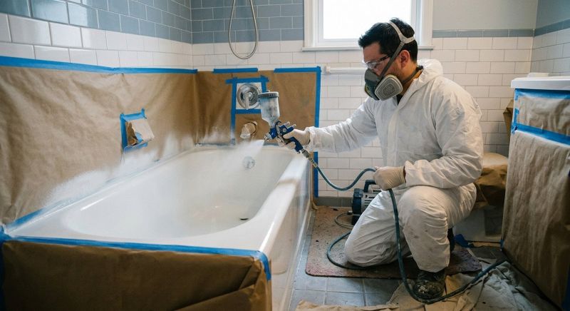 Porcelain Tub Resurfacing in Littleton, CO