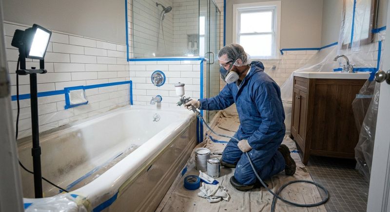 Porcelain Tub Resurfacing in Littleton, CO