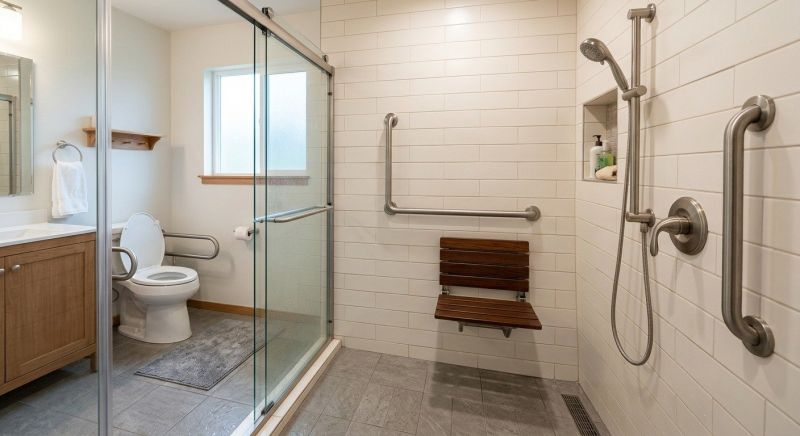 Senior Shower Installation in Lancaster, PA