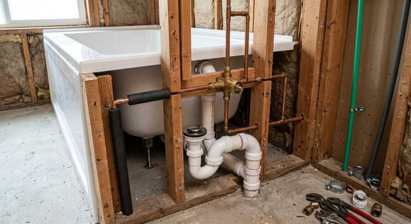 Soaking Tub Installation in Portland, ME