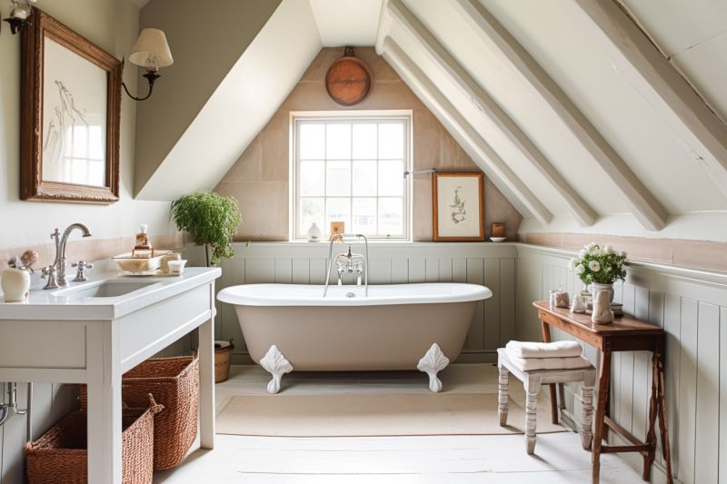 Restored Bathtub in Bathroom